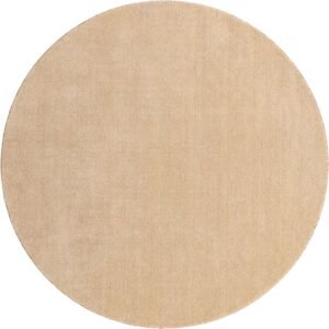 Primary image of  6' 7 x 6' 7  Hand Knotted Solid Gabbeh Wool Round Rug