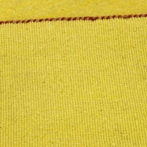Detail image of  2' 7 x 9' 10  Hand Knotted Solid Gabbeh Wool Runner Rug