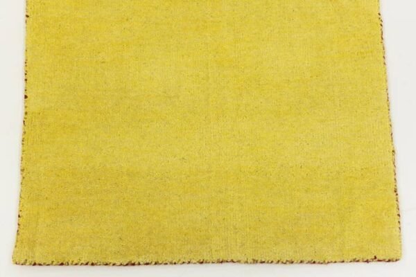 Detail image of  2' 7 x 9' 10  Hand Knotted Solid Gabbeh Wool Runner Rug