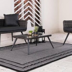 Detail image of  4' x 6' Border Indoor / Outdoor Rug