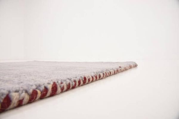 Detail image of  2' 7 x 16' 5  Hand Knotted Solid Gabbeh Wool Runner Rug