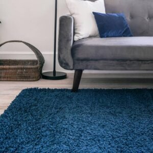 Detail image of  4' x 6' Solid Shag Rug