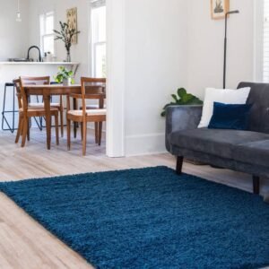 Detail image of  4' x 6' Solid Shag Rug