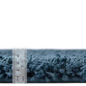 Detail image of  4' x 6' Solid Shag Rug
