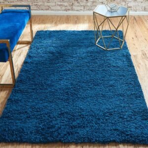 Detail image of  4' x 6' Solid Shag Rug