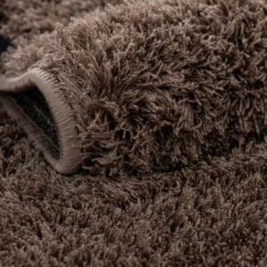 Detail image of  8' x 10' Solid Shag Rug