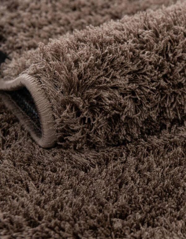 Detail image of  8' x 10' Solid Shag Rug