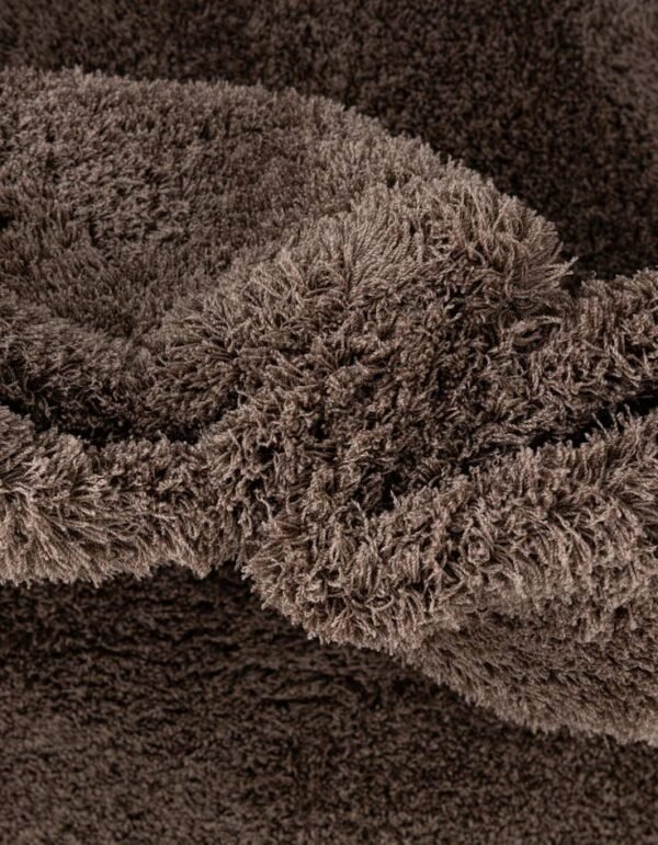 Detail image of  8' x 10' Solid Shag Rug