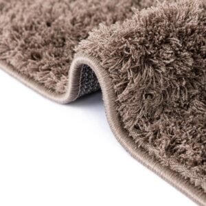 Detail image of  8' x 10' Solid Shag Rug