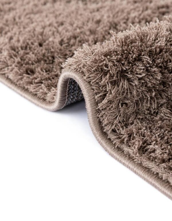 Detail image of  8' x 10' Solid Shag Rug
