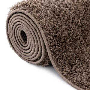 Detail image of  8' x 10' Solid Shag Rug