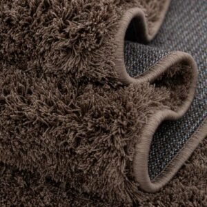 Detail image of  8' x 10' Solid Shag Rug