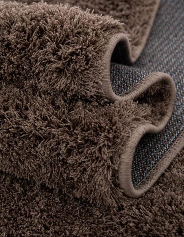 Detail image of  8' x 10' Solid Shag Rug
