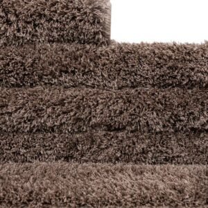 Detail image of  8' x 10' Solid Shag Rug