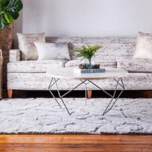 Detail image of  8' x 10' Botanical Shag Rug