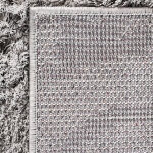 Detail image of  8' x 10' Botanical Shag Rug