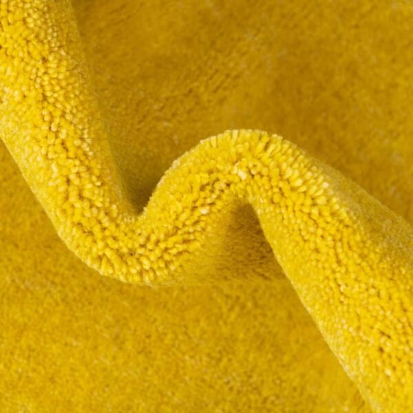 Detail image of  2' 7 x 9' 10  Hand Knotted Solid Gabbeh Wool Runner Rug