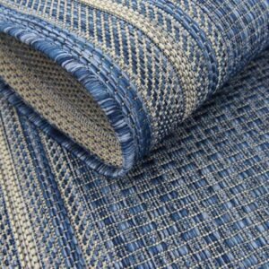 Detail image of  2' x 6' Border Indoor / Outdoor Runner Rug