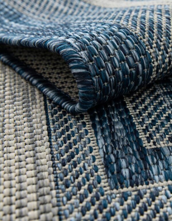 Detail image of  2' x 6' Border Indoor / Outdoor Runner Rug