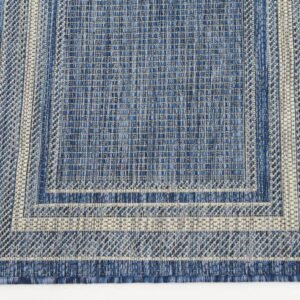 Detail image of  2' x 6' Border Indoor / Outdoor Runner Rug