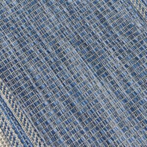 Detail image of  2' x 6' Border Indoor / Outdoor Runner Rug