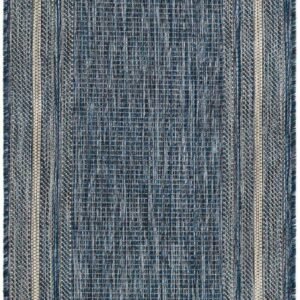 Primary image of  2' x 6' Border Indoor / Outdoor Runner Rug