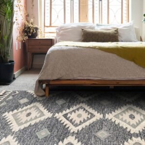 Detail image of  9' x 12' 2  Hand Woven Arizona Wool Rug