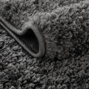 Detail image of  7' x 10' Soft Solid Shag Rug