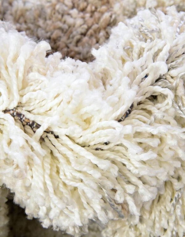 Detail image of  6' x 6' Soft Touch Shag Round Rug