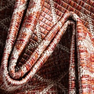 Detail image of  5' 3 x 5' 3 Lattice Indoor / Outdoor Square Rug