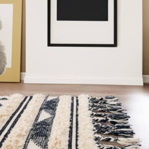 Detail image of  2' 2 x 8' 2  Hand Woven Arizona Wool Runner Rug