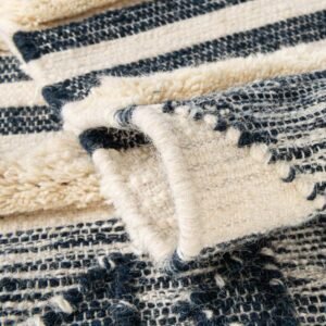 Detail image of  2' 2 x 8' 2  Hand Woven Arizona Wool Runner Rug