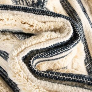 Detail image of  2' 2 x 8' 2  Hand Woven Arizona Wool Runner Rug