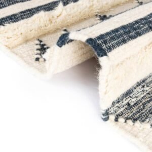 Detail image of  2' 2 x 8' 2  Hand Woven Arizona Wool Runner Rug