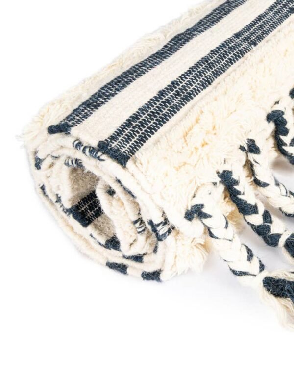 Detail image of  2' 2 x 8' 2  Hand Woven Arizona Wool Runner Rug