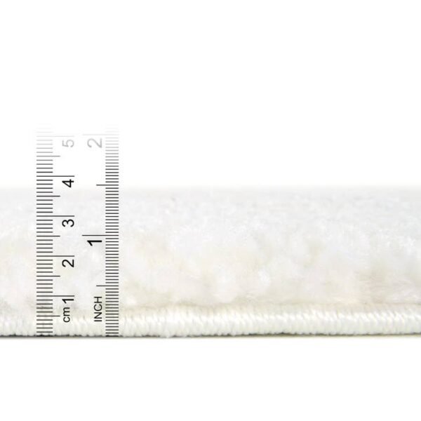 Detail image of  3' 3 x 3' 3 Solid Frieze Round Rug
