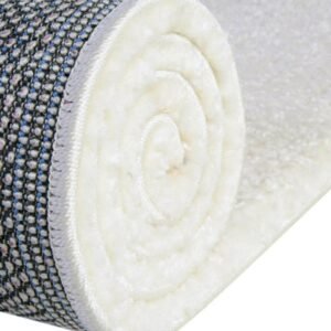 Detail image of  3' 3 x 3' 3 Solid Frieze Round Rug