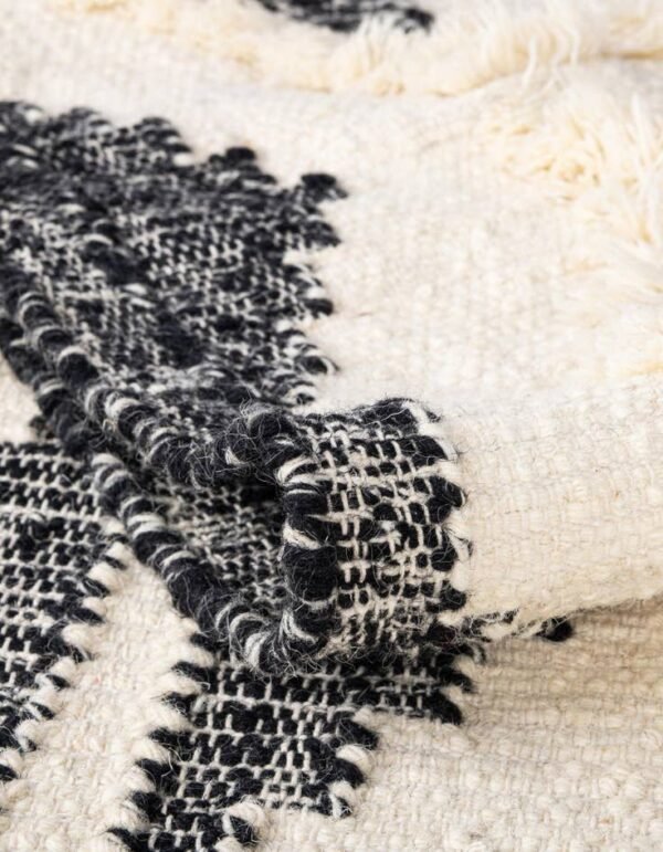 Detail image of  2' 2 x 5' 1  Hand Woven Arizona Wool Runner Rug