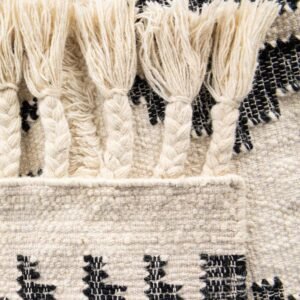 Detail image of  2' 2 x 5' 1  Hand Woven Arizona Wool Runner Rug