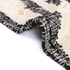 Detail image of  2' 2 x 5' 1  Hand Woven Arizona Wool Runner Rug