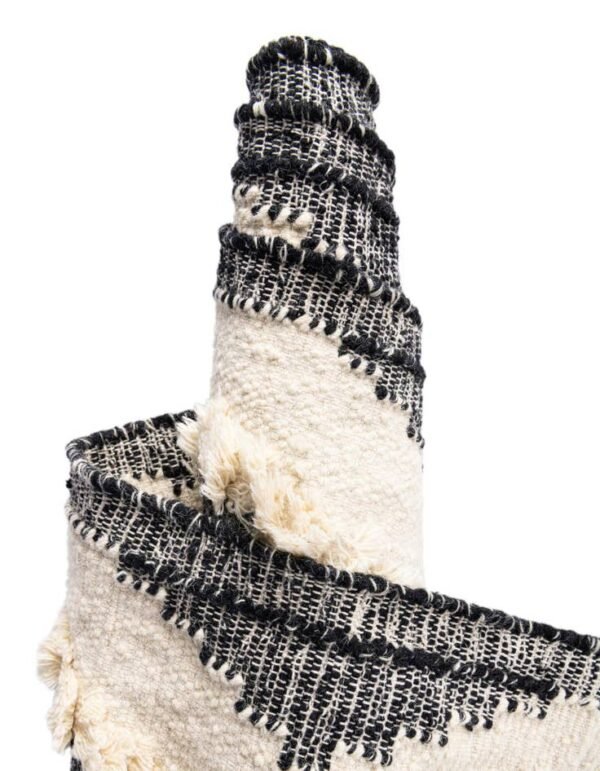 Detail image of  2' 2 x 5' 1  Hand Woven Arizona Wool Runner Rug