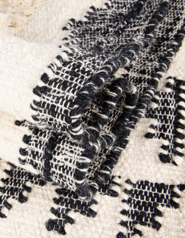 Detail image of  2' 2 x 5' 1  Hand Woven Arizona Wool Runner Rug