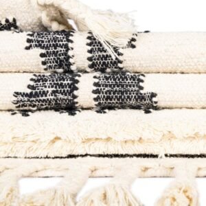Detail image of  2' 2 x 5' 1  Hand Woven Arizona Wool Runner Rug