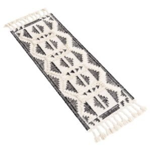 Detail image of  2' 2 x 5' 1  Hand Woven Arizona Wool Runner Rug