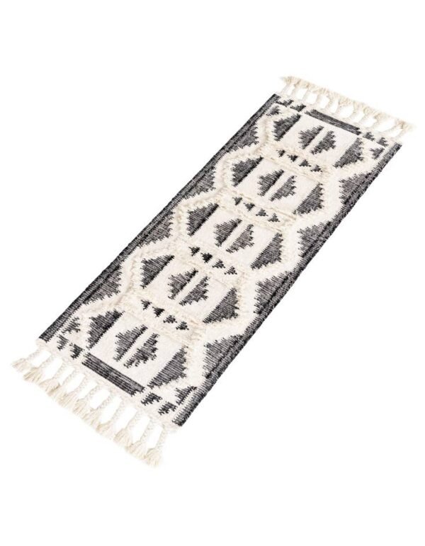 Detail image of  2' 2 x 5' 1  Hand Woven Arizona Wool Runner Rug