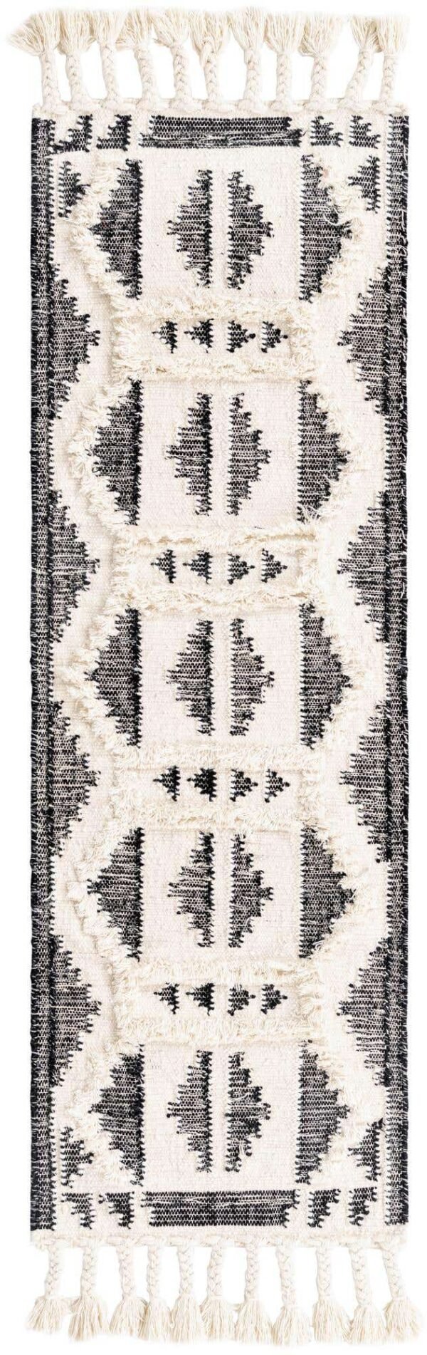 Primary image of  2' 2 x 5' 1  Hand Woven Arizona Wool Runner Rug