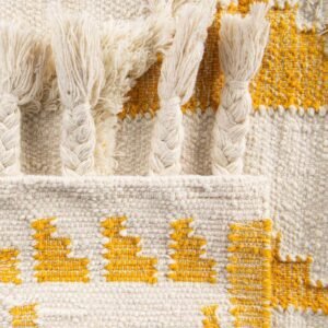 Detail image of  10' x 14' 1  Hand Woven Arizona Wool Rug