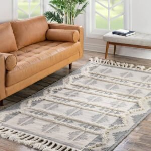 Detail image of  9' x 12'  Hand Woven Arizona Wool Rug