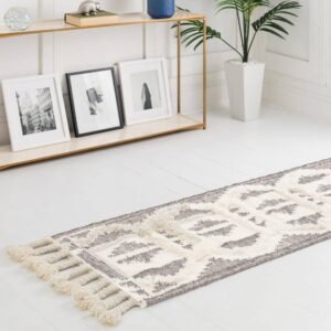 Detail image of  2' 7 x 13' 1  Hand Woven Arizona Wool Runner Rug