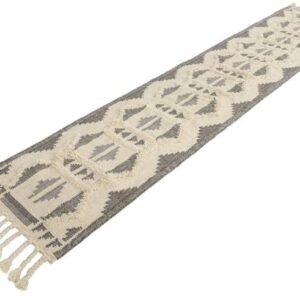 Detail image of  2' 7 x 13' 1  Hand Woven Arizona Wool Runner Rug